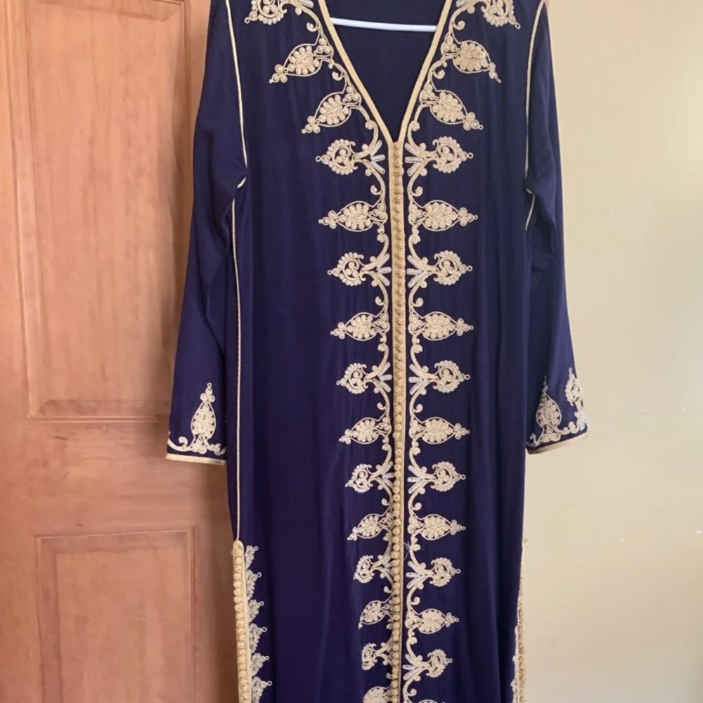Navy blue Caftan